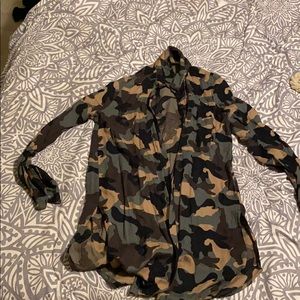 Camo long sleeve shirt